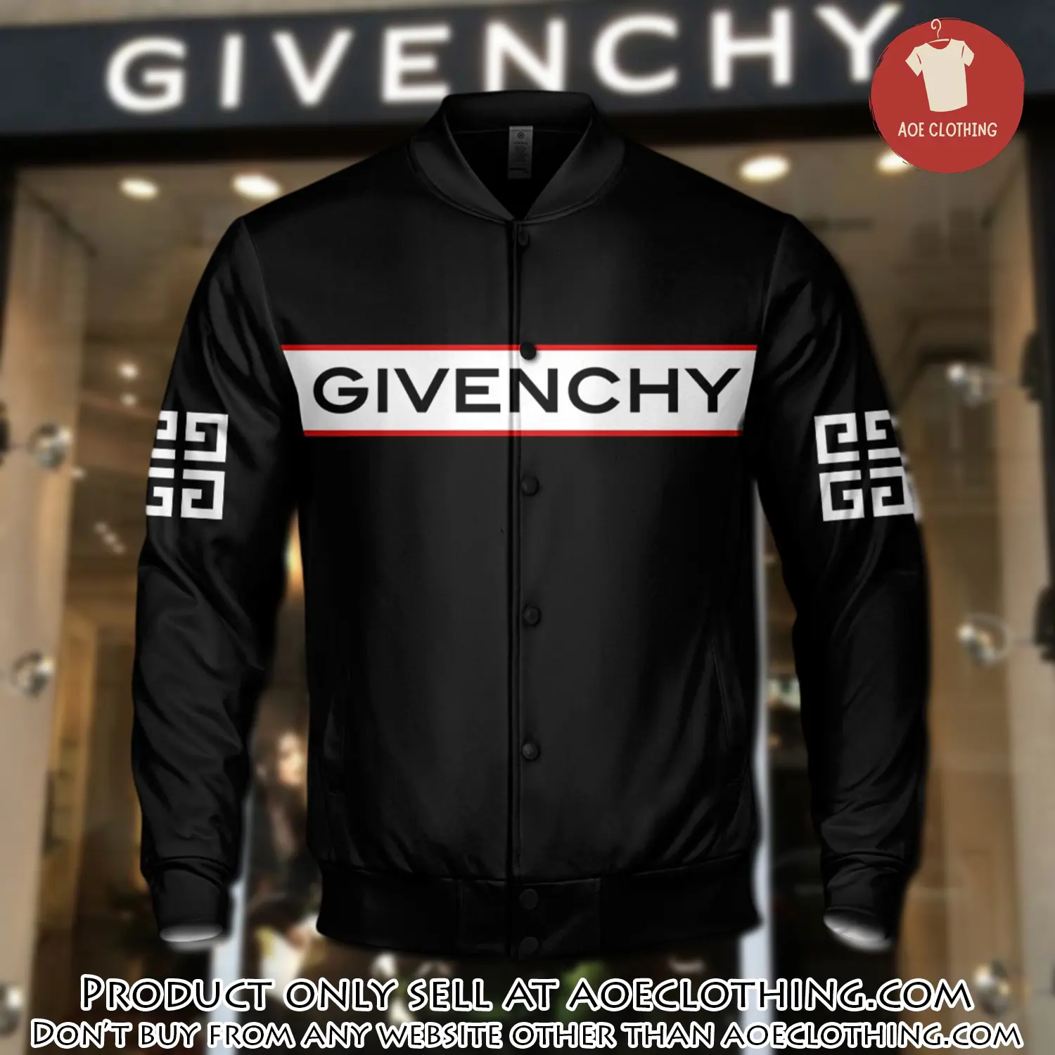 Luxury givenchy varsity premium baseball jacket bjv1051 aoe2137895
